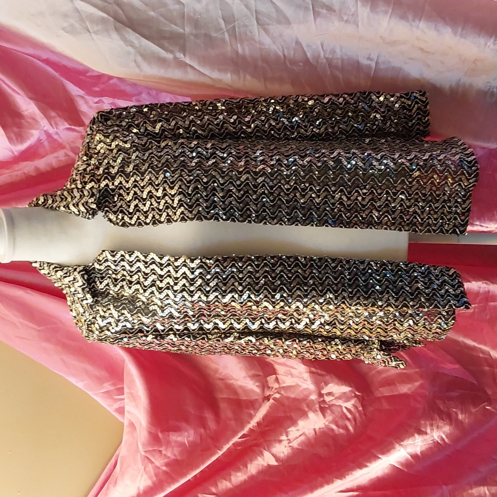 Vintage Lee Jordan sequin jacket size sm/med